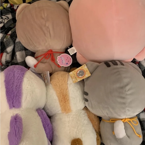 kurogoma octopus bear round 1 japanese plush stuff animals lot - Picture 2 of 4